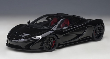 76065 McLaren P1 (Fire Black) 1:18